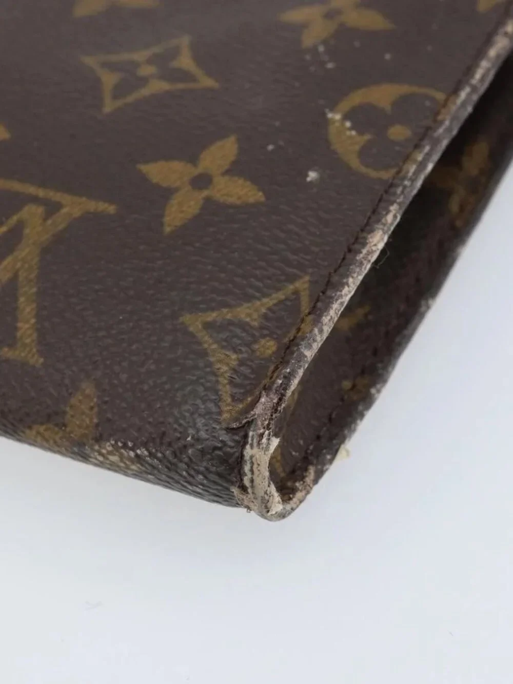 LOUIS VUITTON Monogram Bucket PM Accessory Pouch LV Auth LNZ060